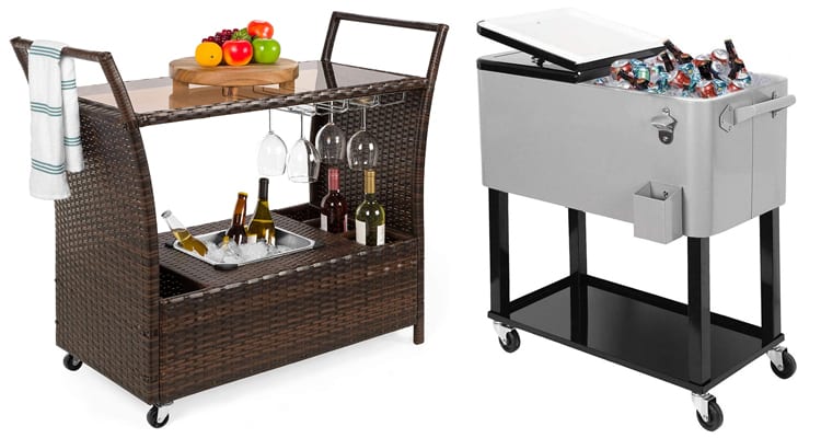 Elevate Your BBQ Entertainment: Premium Bar Carts for Backyard Gatherings