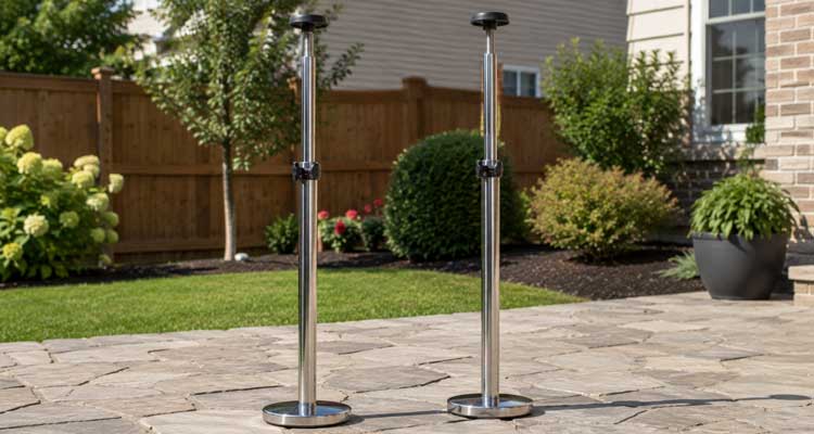 Smoker Cover Support Poles: Keep Your Grill Dry All Year